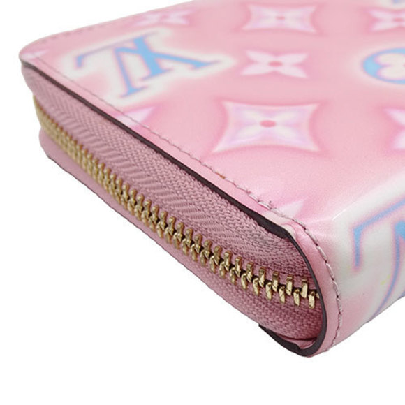 Louis Vuitton LOUIS VUITTON Wallet Women's Long Vernis Zippy Light Pink Neon ... - Picture 4 of 13